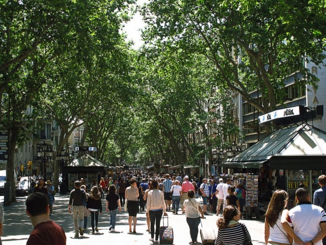 Paseo por las Ramblas
